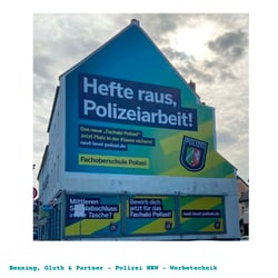 Polizei NRW Werbetechnik
