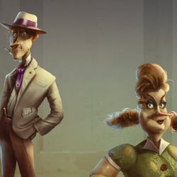 Stop motion character designs