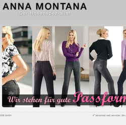 Werbung für Anna Montana
