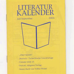 Literaturkalender 2