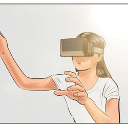 Storyboard VR Headset Girl