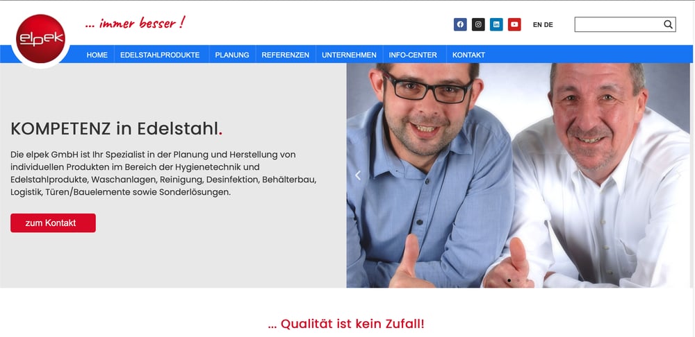 Startseite elpek GmbH