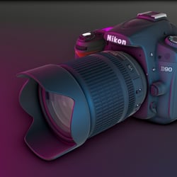 Echtzeit Rendering in Unity: Nikon Kamera