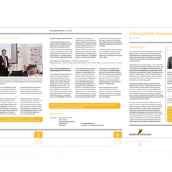 Printmedium nach Corporate-Design-Vorgaben