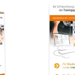 • Roll-Up Banner : fitmeOn – Trainieren mit System
