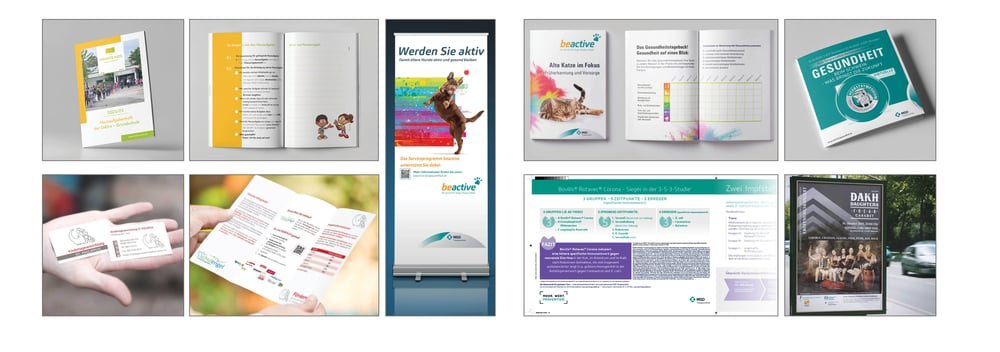 Arbeitsbeispiele Flyer