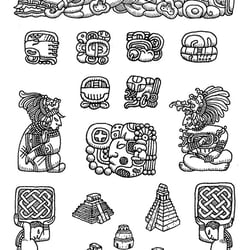 Sticker Maya (Fineliner)