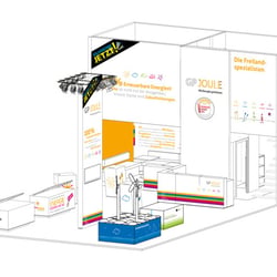 GP JOULE – Messestand