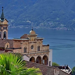 Kloster Madonna del Sasso, Locarno / Tessin
