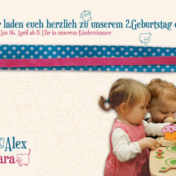 Einladungskarte | Fotobearbeitung | Satz & Layout