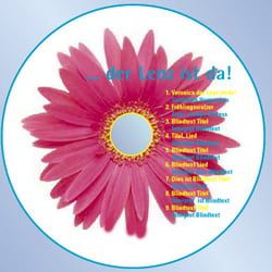 CD Label für Kunde Informatik-Zentrum Bayern