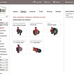 Tabai Shop Auswahl