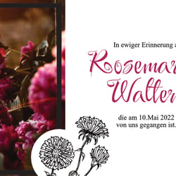 Traueranzeige 2022
