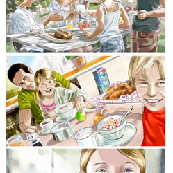 storyboard milch