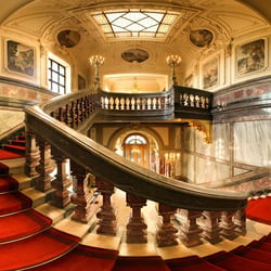 Berliner Dom, Kaiserliches Treppenhaus – Panorama aus der Serie „Stairs“.