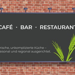 Restaurant-Werbeschild