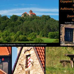 Wachsenburg – 0,9 Gigapixel; Originalgröße 11m x 5m