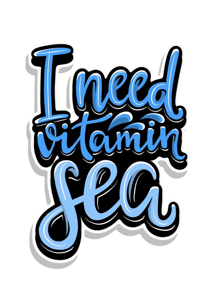 I need Vitamin Sea T-Shirt design