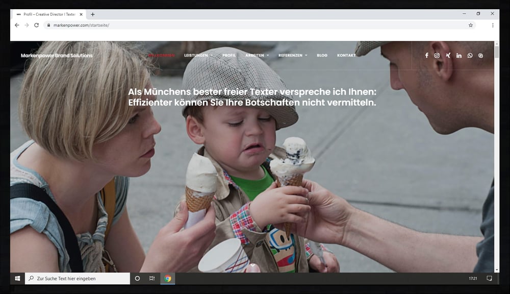 Freier-Texter-Freelancer-Triefenbach-Website Willkommen