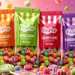 SinPop – Sweet Candy Packaging Design