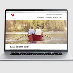 Schöner Erben | Website für eine Ra V. Riedel