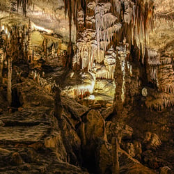 Coves del Drach, Porto Criste Mallorca – no flash, nostand