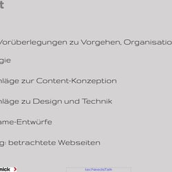 KNICK – Content Strategie – Konzept
