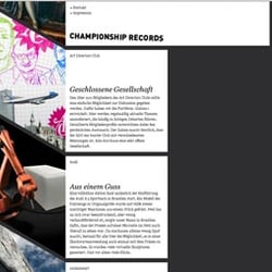 Mitarbeit an diversen Projekten bei CSR