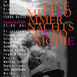 Plakat für Inszenierung