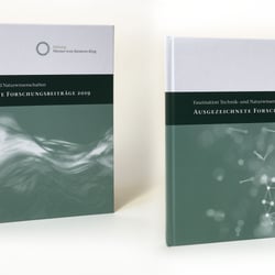 Gestaltung der Reihe von Forschungsbänden |  Cover und Satz der Innenseite