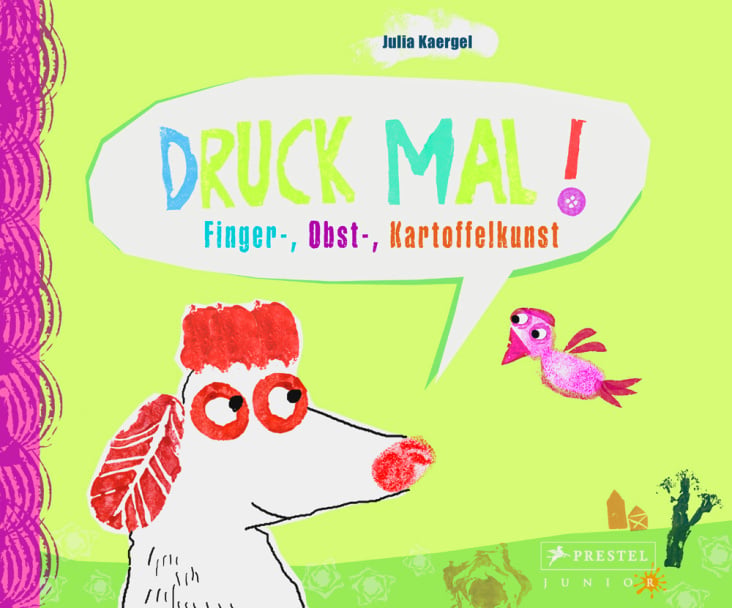 Druck Mal! Finger- Obst- Kartoffelkunst