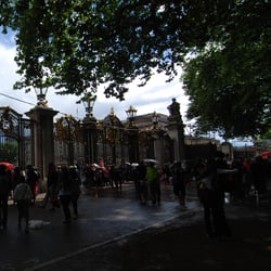 Umbrellas at the gates