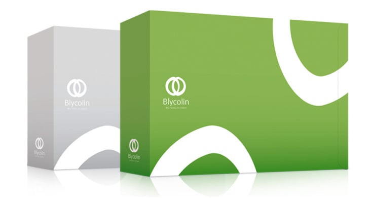 Verpackungsdesign für Blycolin