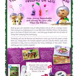 Pikmin New Play Controll – Newsletter