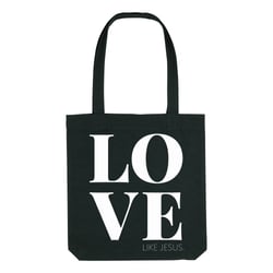 Taschen Design Muenchen, LOVE LIKE JESUS