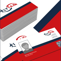 FlyTax Corporate-Identity Visitenkarten MAINYOUL.DESIGN