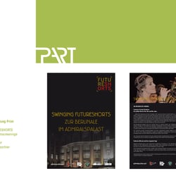 Gestaltung Print Bereich Kunst und Kultur (Kurzfilme)