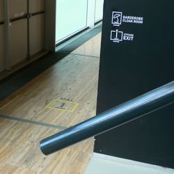 Kunsthal Rotterdam Signage System – Wall Signage in space / Wayfinding