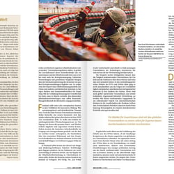 welt-sichten – Innenseite, Schwerpunktartikel