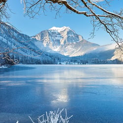 Langbathsee in Winterstimmung