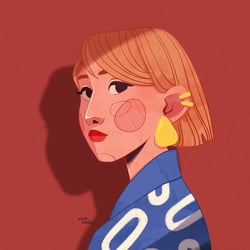 Charakter Illustration // „Susi“