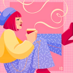 Pink Coffee