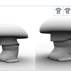 Freie Arbeit, Characterdesign 3-D