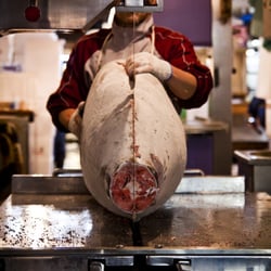 Tsukiji Market, Tokyo, Japan.
