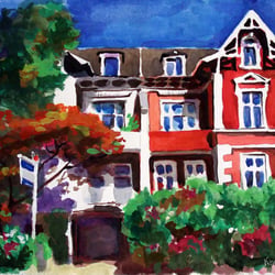 Blankenese (Aquarell) A4