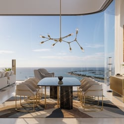 Innenvisualisierung: Elegant. Skulptural. Dubai.