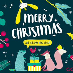 Xmas Motiv 2021 // vektorbasierte Illustration