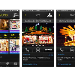 Bilder für eine City Guide App – WALL AG