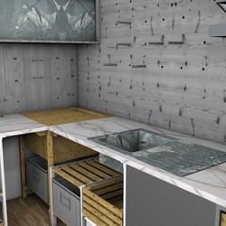 Low budget kitchen