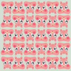 Pig Pattern green 45×45 72dpi
